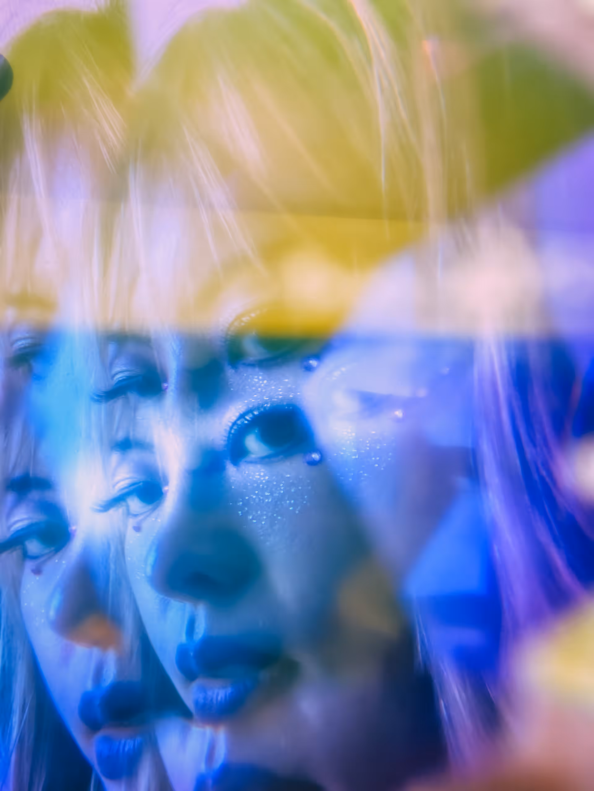 I See You, with Your Multiple Faces, NYC, 2023 — photograph by Wanli Wang