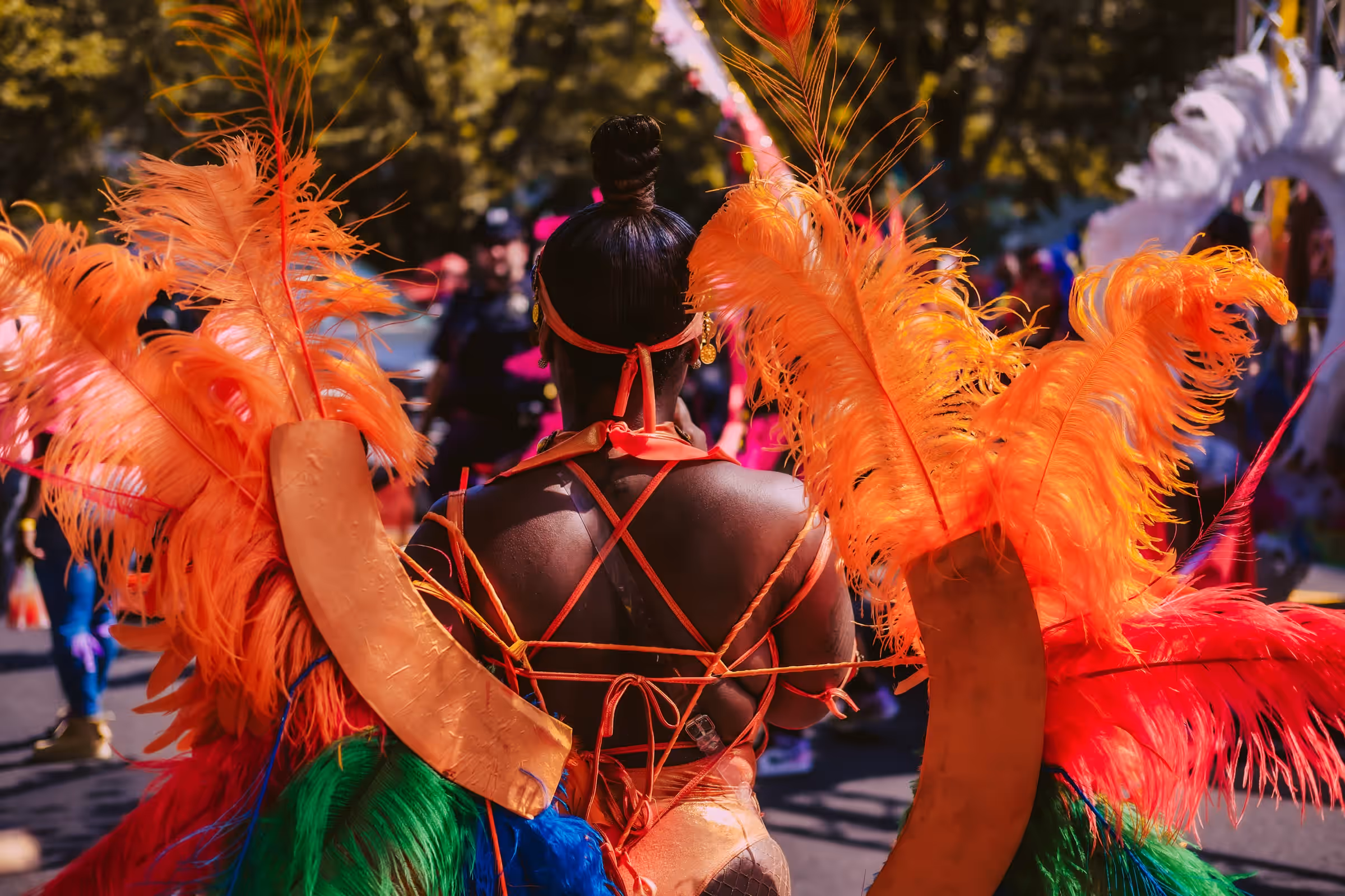 West Indian Carnival — photograph 5 of 7 by Wanli Wang, Brooklyn 2022