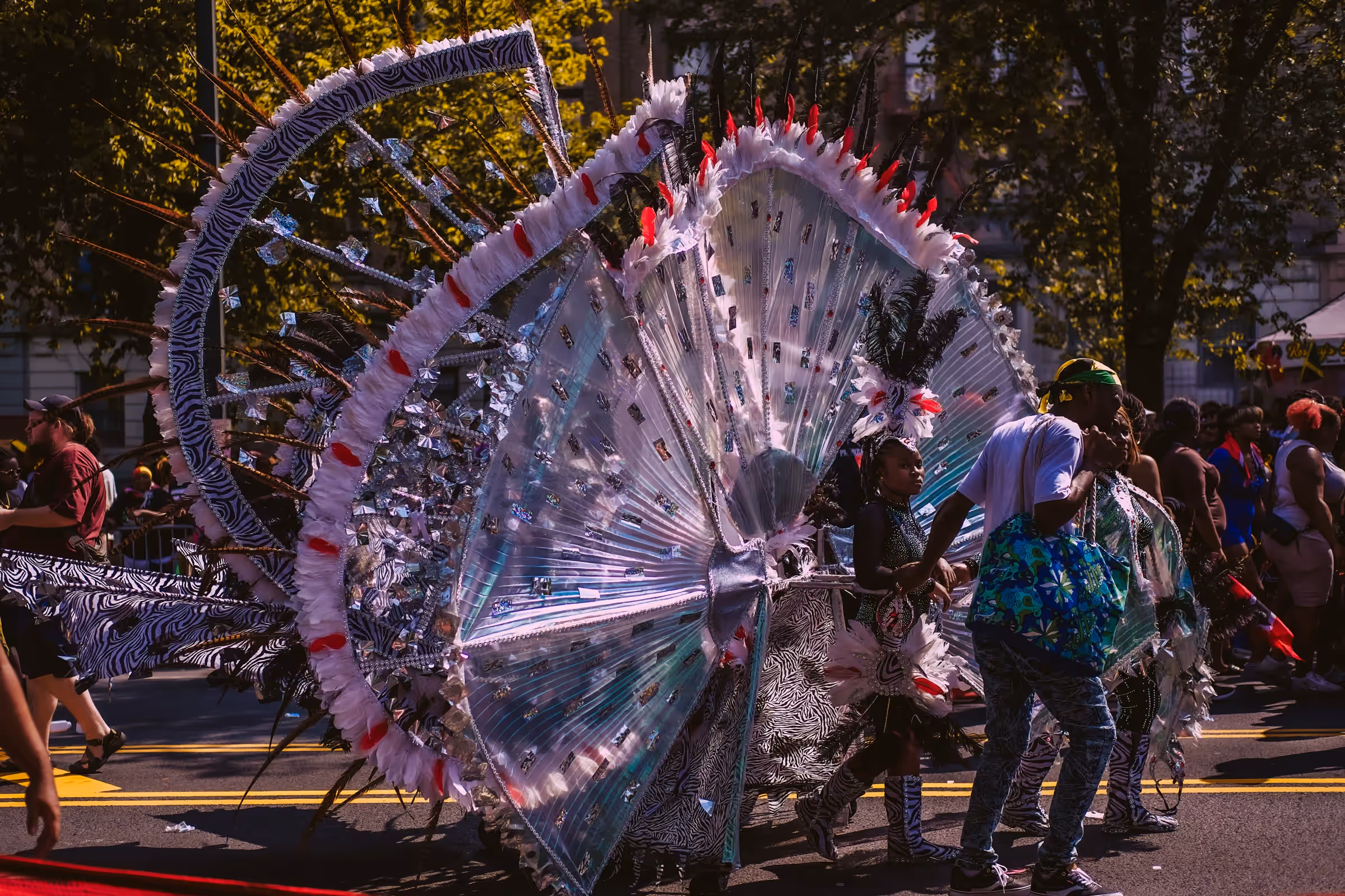 West Indian Carnival — photograph 6 of 7 by Wanli Wang, Brooklyn 2022